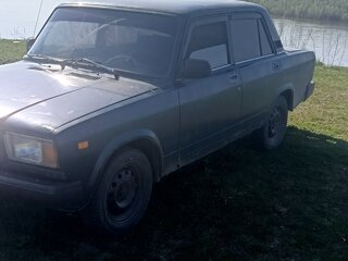 2007 Lada (ВАЗ) 2107, зелёный, 90000 рублей, вид 2
