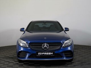 2020 Mercedes-Benz C-Класс 200 IV (W205) Рестайлинг, синий, 2930000 рублей, вид 3