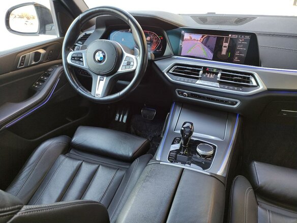 2020 BMW X5 30d IV (G05/G18), синий, 6950000 рублей - вид 5