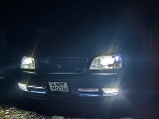 2002 Toyota Crown XI (S170), синий, 1599000 рублей, вид 2
