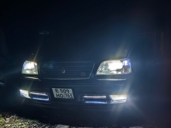 2002 Toyota Crown XI (S170), синий, 1599000 рублей - вид 1