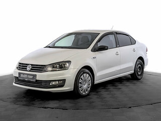 2018 Volkswagen Polo V Рестайлинг, белый, 1035000 рублей, вид 1