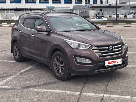 2012 Hyundai Santa Fe III, коричневый, 1890000 рублей, вид 2