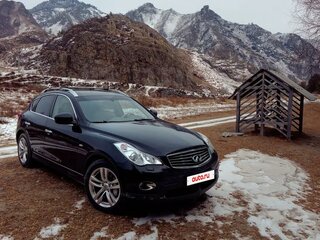 2010 Infiniti EX37 I (J50), чёрный, 1690000 рублей, вид 1