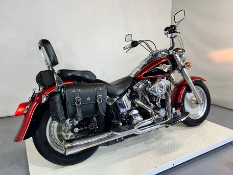1998 Harley-Davidson Fat Boy, пурпурный, 770000 рублей, вид 5