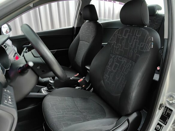 2012 Kia Rio 5-speed III, серебристый - вид 5