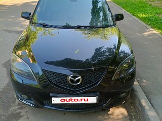2005 Mazda 3 I (BK), чёрный, 400000 рублей, вид 2