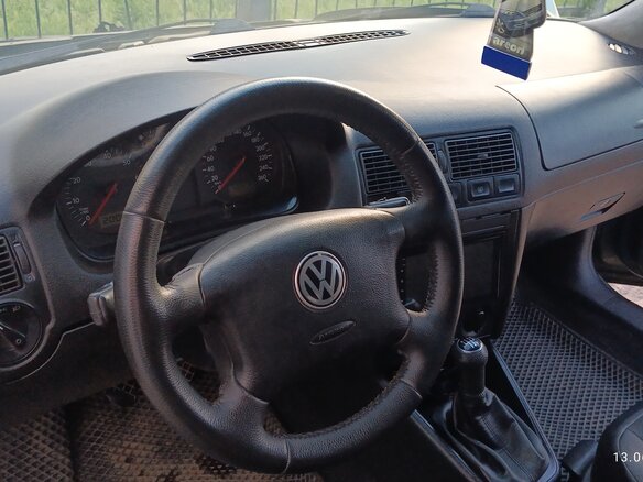 1998 Volkswagen Golf IV, зелёный, 300000 рублей - вид 4