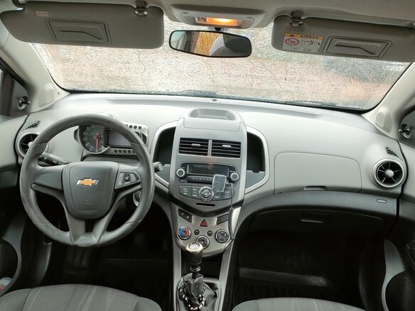 2014 Chevrolet Aveo II, серый, 550000 рублей - вид 8