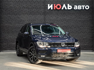 2018 Volkswagen Tiguan II, синий, 1950000 рублей, вид 3
