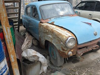 1961 Москвич 407, голубой, 30000 рублей, вид 1