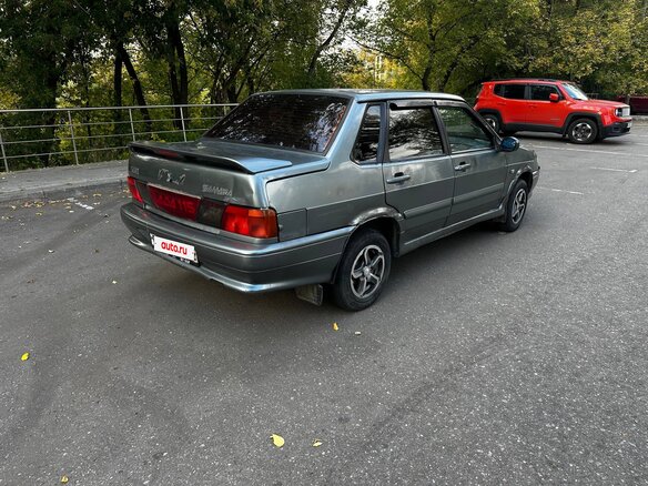 2010 Lada (ВАЗ) 2115, серый, 91000 рублей - вид 4