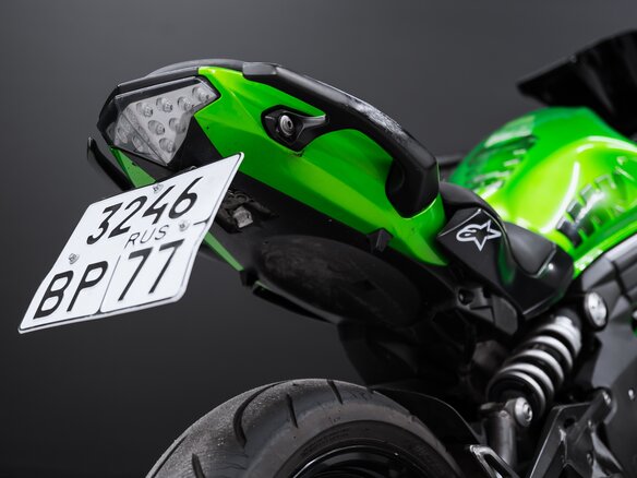 2013 Kawasaki Ninja 650, зелёный, 549900 рублей - вид 16