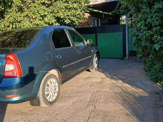 2012 Renault Logan I Рестайлинг, зелёный, 358000 рублей, вид 3