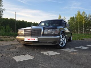 1991 Mercedes-Benz S-Класс 350 II (W126) Рестайлинг, серый, 700000 рублей, вид 1