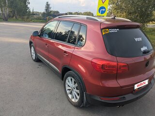 2012 Volkswagen Tiguan I Рестайлинг, красный, 1390000 рублей, вид 4