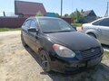 2008 Hyundai Verna II, чёрный, 300000 рублей