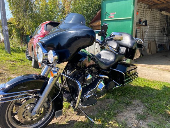 2006 Harley-Davidson Electra Glide, чёрный, 800000 рублей - вид 6