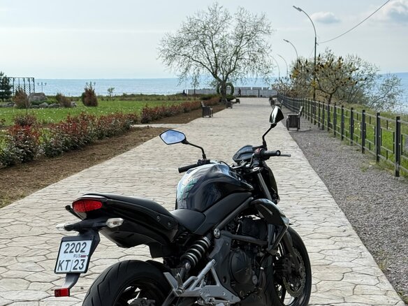 2012 Kawasaki ER-4N, чёрный, 410000 рублей - вид 4