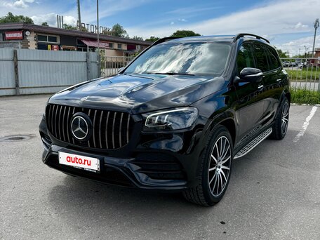 2020 Mercedes-Benz GLS 400 d II (X167), чёрный, 7497000 рублей, вид 1