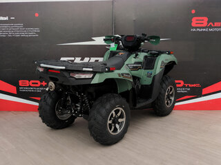 2024 Kawasaki KVF 750 Brute Force, зелёный, 1232800 рублей, вид 4