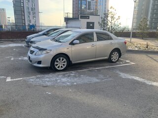 2007 Toyota Corolla X (E140, E150), серебристый, 690000 рублей, вид 1