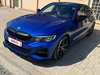 2019 BMW 3 серии 320d VII (G2x), синий, 3700000 рублей, вид 1