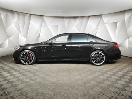 2017 Mercedes-Benz S-Класс AMG 63 AMG Long III (W222, C217) Рестайлинг, чёрный, 7100000 рублей, вид 5