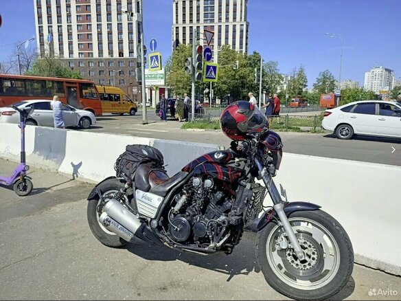 1992 Yamaha V-Max 1200, белый, 210000 рублей
