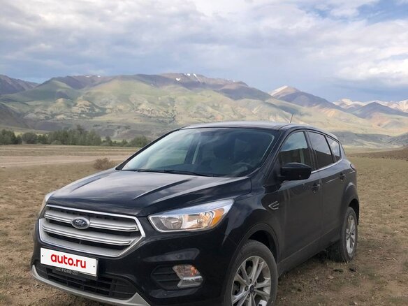 2019 Ford Escape III Рестайлинг, чёрный, 1600000 рублей - вид 1