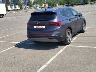 2020 Hyundai Santa Fe IV Рестайлинг, серый, 3500000 рублей, вид 3