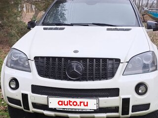2008 Mercedes-Benz M-Класс AMG 63 AMG II (W164) Рестайлинг, белый, 1580000 рублей, вид 1