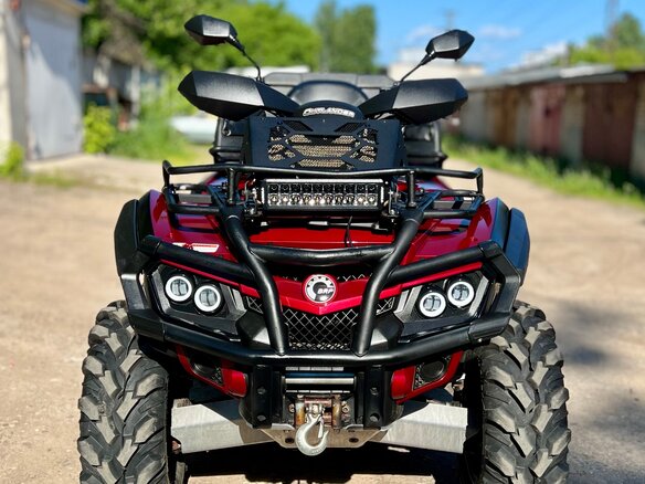 2009 BRP Can-Am Outlander 800, красный, 740000 рублей - вид 6