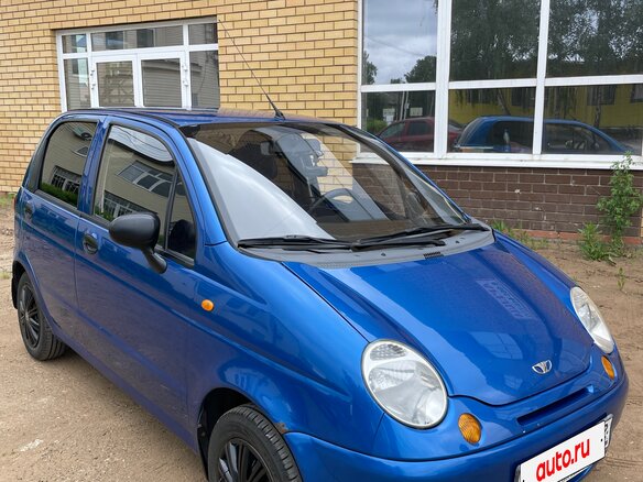 2011 Daewoo Matiz I Рестайлинг, синий, 190000 рублей - вид 1