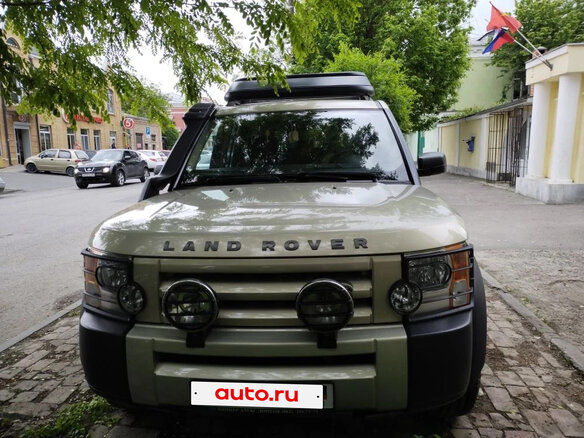 2007 Land Rover Discovery III, бежевый, 2100000 рублей - вид 3