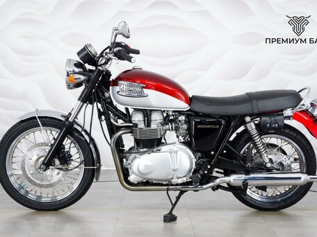 2003 Triumph Bonneville, красный, 589000 рублей, вид 2