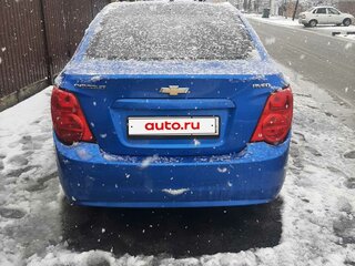 2012 Chevrolet Aveo II, синий, 600000 рублей, вид 4