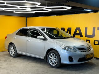 2012 Toyota Corolla X (E140, E150) Рестайлинг, серебристый, 999000 рублей, вид 3