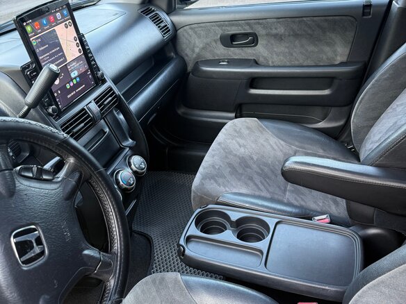 2003 Honda CR-V II, чёрный - вид 7