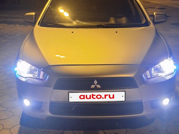 2007 Mitsubishi Lancer X, серебристый, 650000 рублей - вид 1