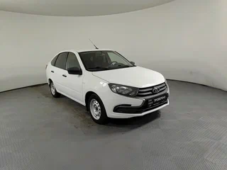 2019 Lada (ВАЗ) Granta I Рестайлинг, белый, 432863 рублей, вид 3