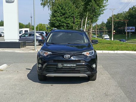 2016 Toyota RAV4 IV (XA40) Рестайлинг, чёрный, 1629000 рублей, вид 2