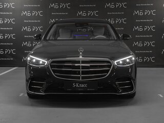 2024 Mercedes-Benz S-Класс 500 Long 4MATIC VII (W223), чёрный, 18928000 рублей, вид 2
