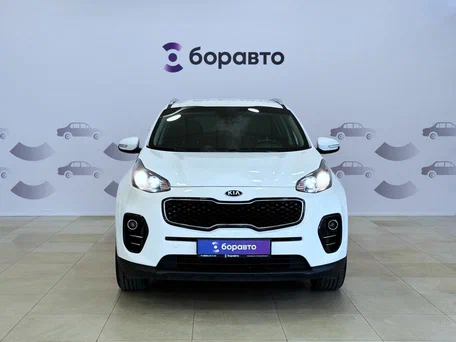 2017 Kia Sportage IV, белый, 1680000 рублей, вид 2
