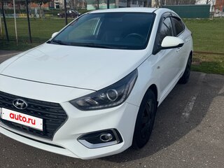 2019 Hyundai Solaris II, белый, 1300000 рублей, вид 1