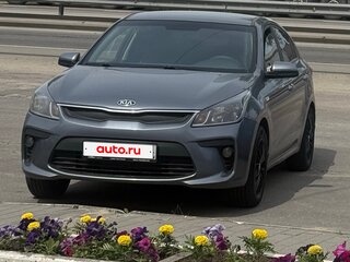 2017 Kia Rio IV, серый, 1250000 рублей, вид 4
