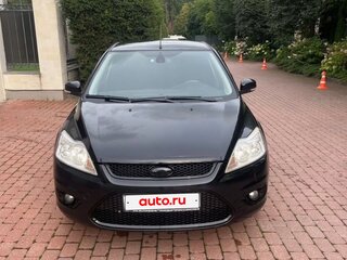 2008 Ford Focus II Рестайлинг, чёрный, 600000 рублей, вид 2