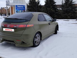 2008 Honda Civic VIII, зелёный, 980000 рублей, вид 4