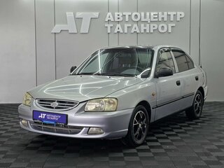 2007 Hyundai Accent ТагАЗ II, серебристый, 499000 рублей, вид 1