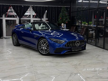 2023 Mercedes-Benz SL-Класс AMG SL 43 43 AMG IV (R232), синий, 12900000 рублей, вид 2